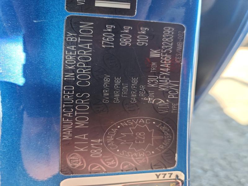 Продаж на аукціоні авто 2015 Kia Forte, vin: KNAFX4A66F5328399, номер лоту: 64448386