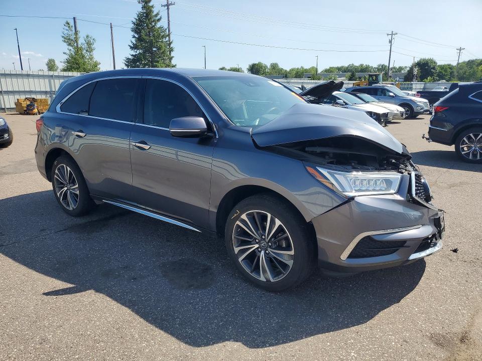 63897146 :رقم المزاد ، 5J8YD4H55LL001437 vin ، 2020 Acura Mdx مزاد بيع