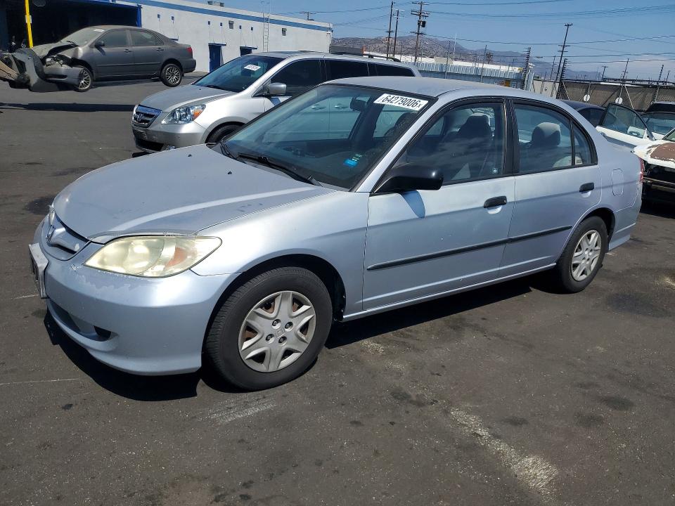 2005 Honda Civic მანქანა იყიდება აუქციონზე, vin: 1HGES16355L028908, აუქციონის ნომერი: 64279006