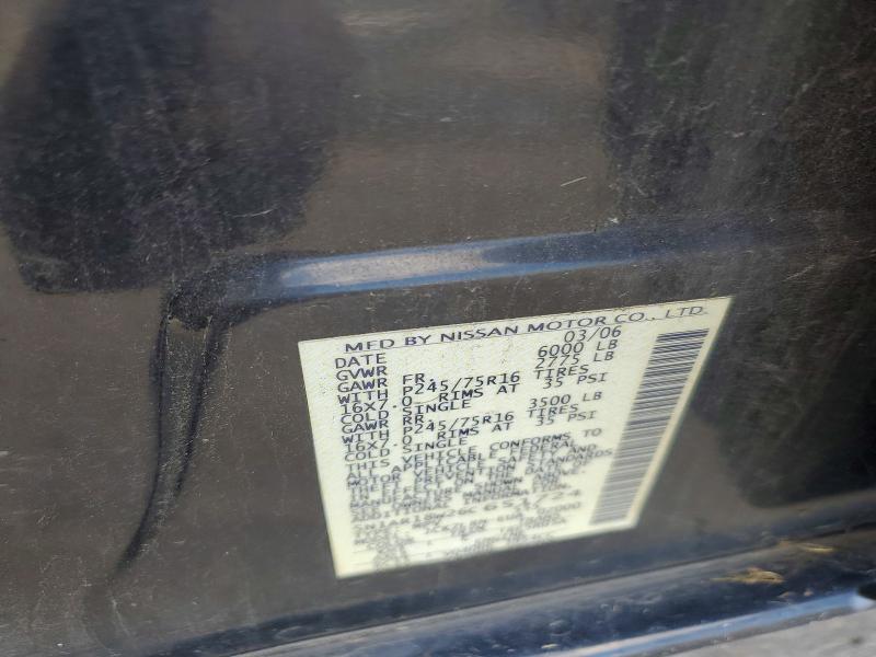 65260086 :رقم المزاد ، 5N1AR18W26C651724 vin ، 2006 Nissan Pathfinder مزاد بيع