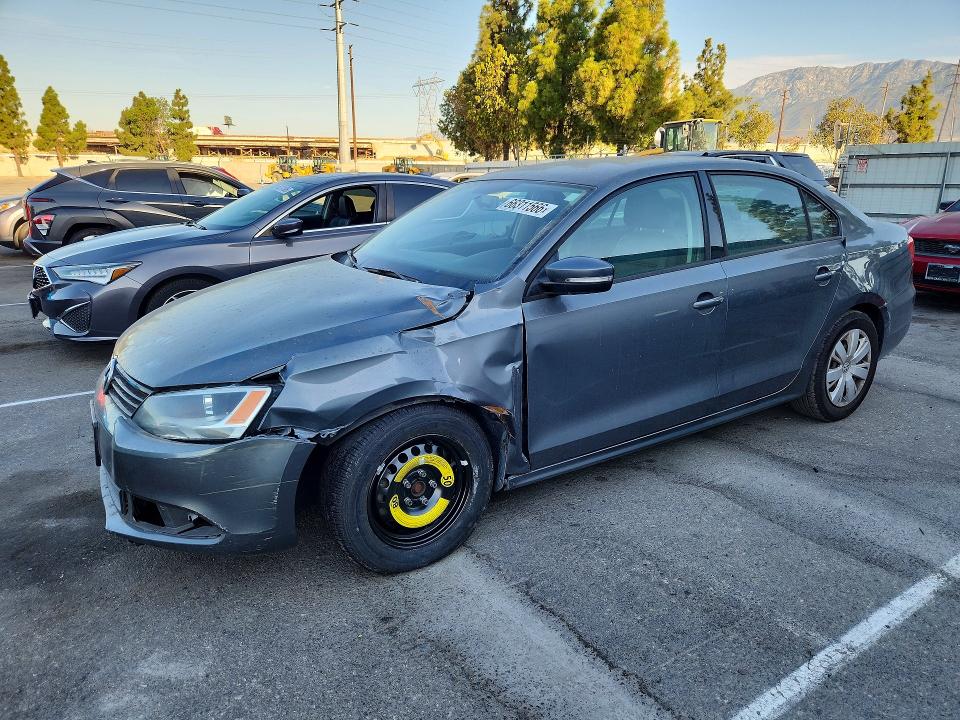 2014 Volkswagen Jetta მანქანა იყიდება აუქციონზე, vin: 3VWD17AJ7EM293217, აუქციონის ნომერი: 66311566