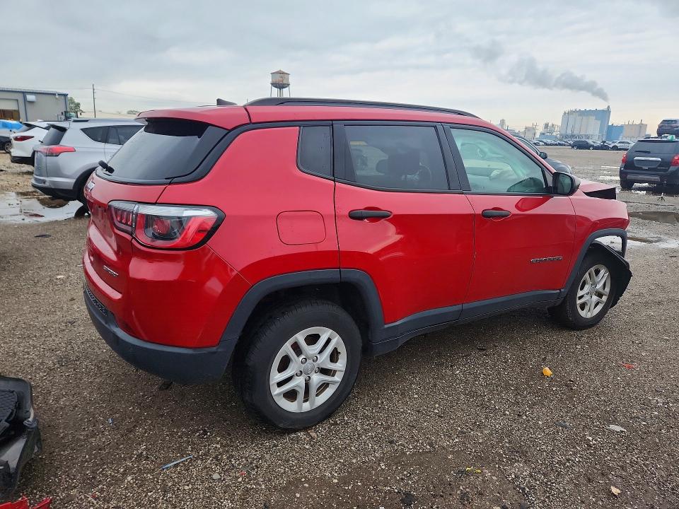 Aukcja sprzedaży 2018 Jeep Compass, vin: 3C4NJDAB7JT132154, numer aukcji: 65011256