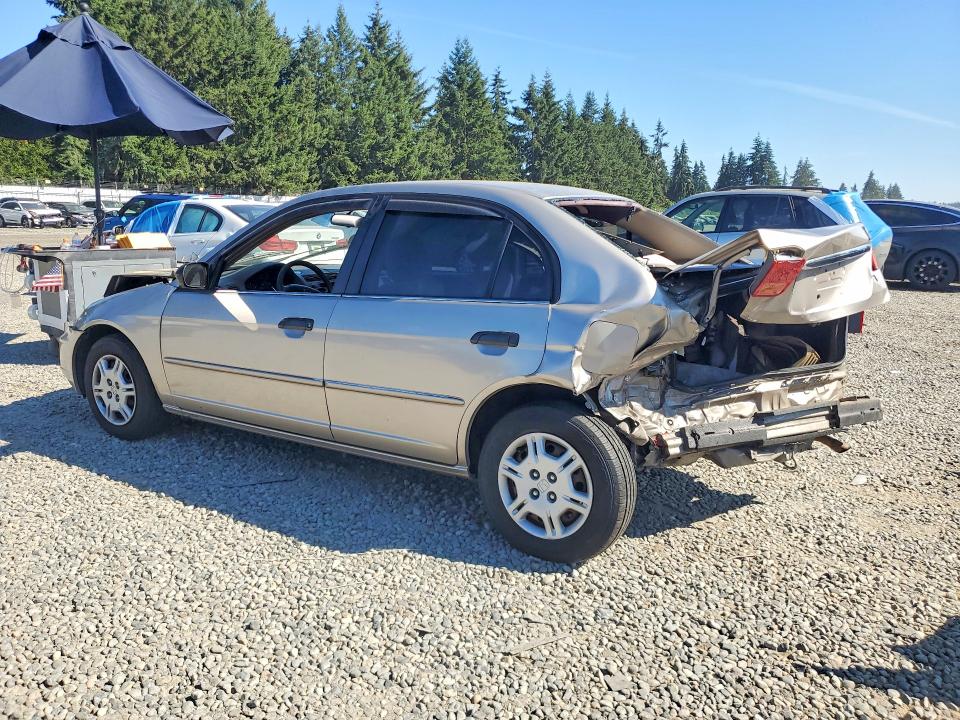 64316896 :رقم المزاد ، 2HGES16531H592825 vin ، 2001 Honda Civic مزاد بيع
