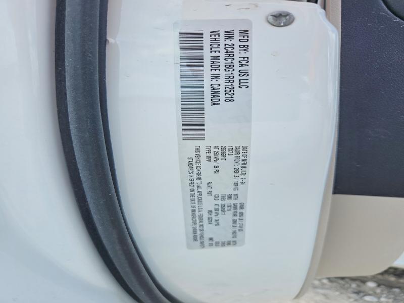 65534656 :رقم المزاد ، 2C4RC1BG1RR125218 vin ، 2024 Chrysler Pacifica مزاد بيع