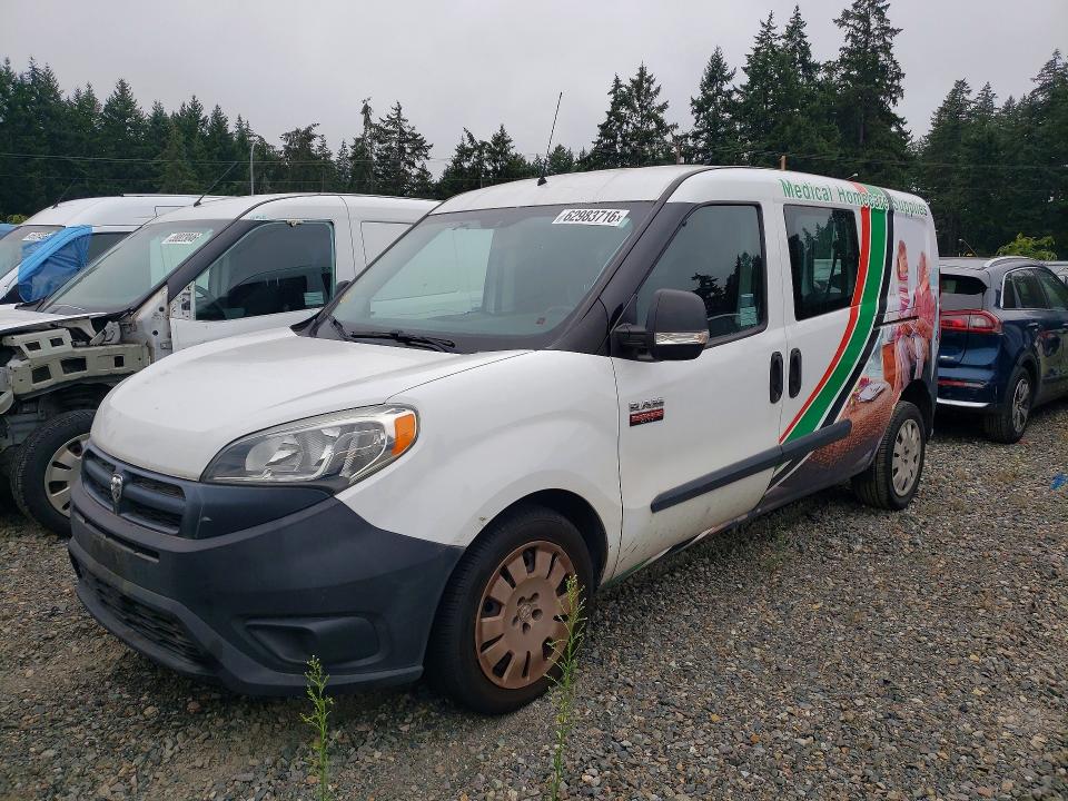 Продаж на аукціоні авто 2015 Ram Promaster City, vin: ZFBERFAT7F6A48033, номер лоту: 62983716