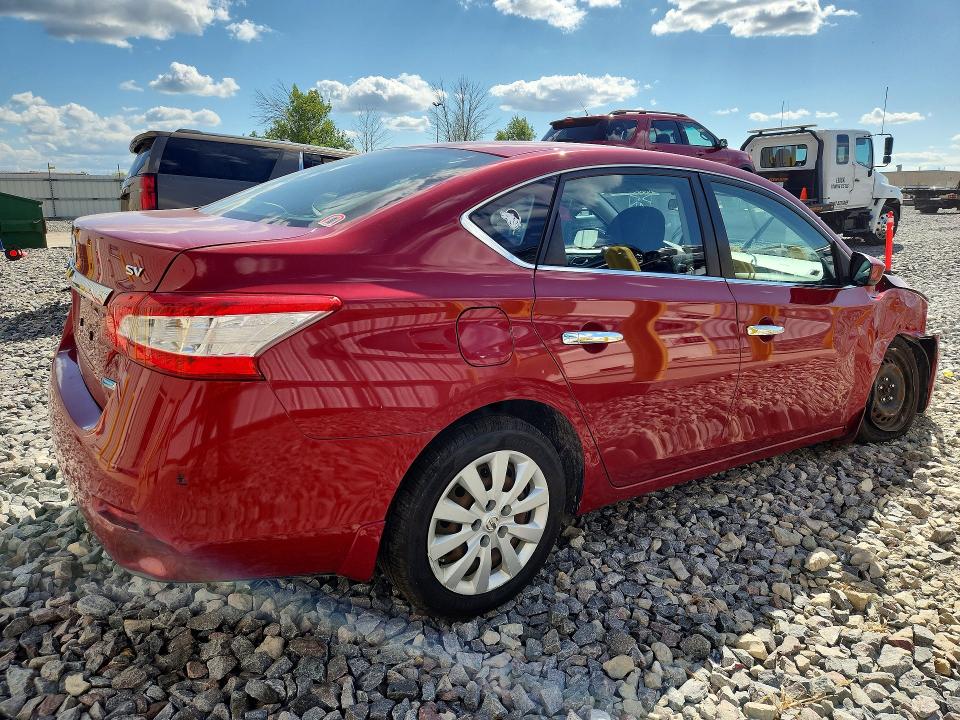 65360686 :رقم المزاد ، 3N1AB7AP7EL667972 vin ، 2014 Nissan Sentra مزاد بيع