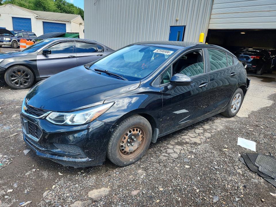 2017 Chevrolet Cruze მანქანა იყიდება აუქციონზე, vin: 1G1BC5SM6H7186815, აუქციონის ნომერი: 62598986