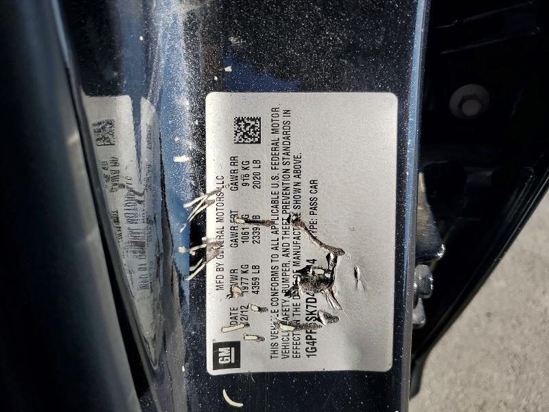 64060066 :رقم المزاد ، 1G4PR5SK7D4157244 vin ، 2013 Buick Verano مزاد بيع