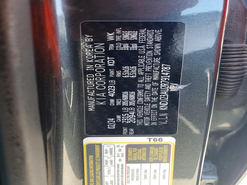 2024 Kia Soul მანქანა იყიდება აუქციონზე, vin: KNDJ23AU2R7914787, აუქციონის ნომერი: 64749396