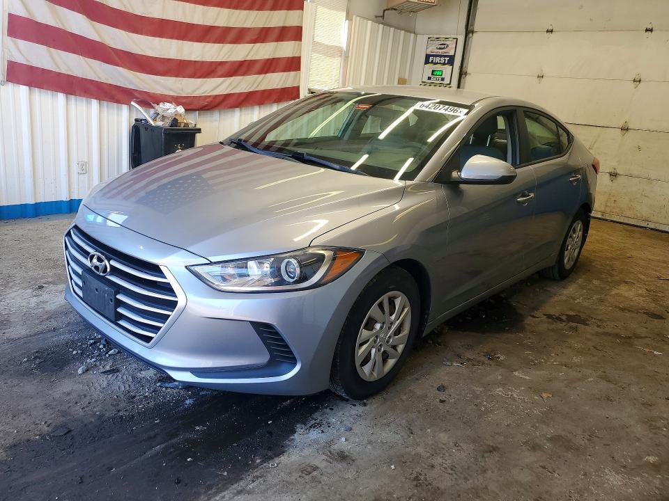 Продаж на аукціоні авто 2017 Hyundai Elantra, vin: 5NPD74LF5HH079278, номер лоту: 64207496