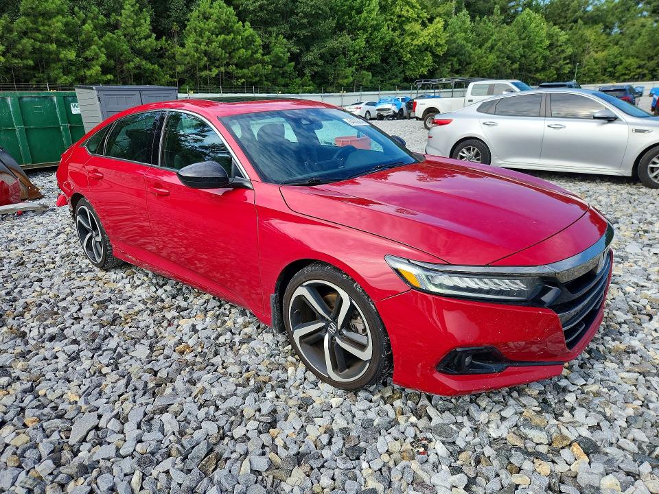 Продажа на аукционе авто 2021 Honda Accord, vin: 1HGCV2F32MA030033, номер лота: 64886646