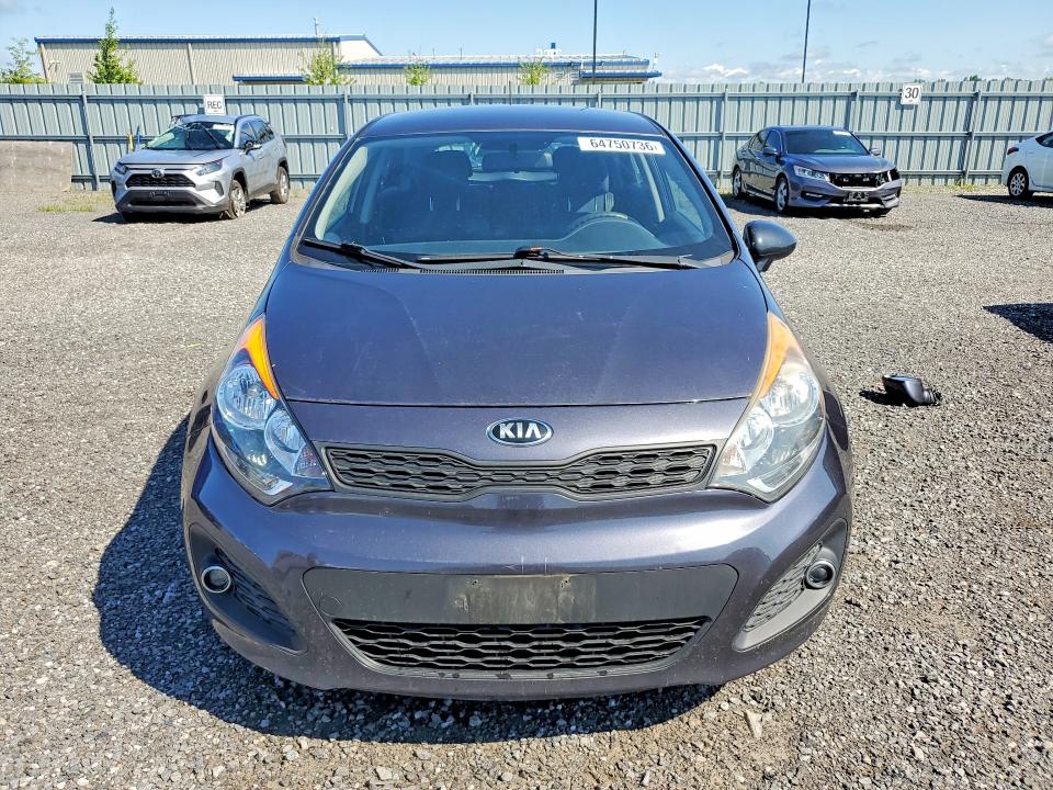 2013 Kia Rio მანქანა იყიდება აუქციონზე, vin: KNADM5A31D6852367, აუქციონის ნომერი: 64750736