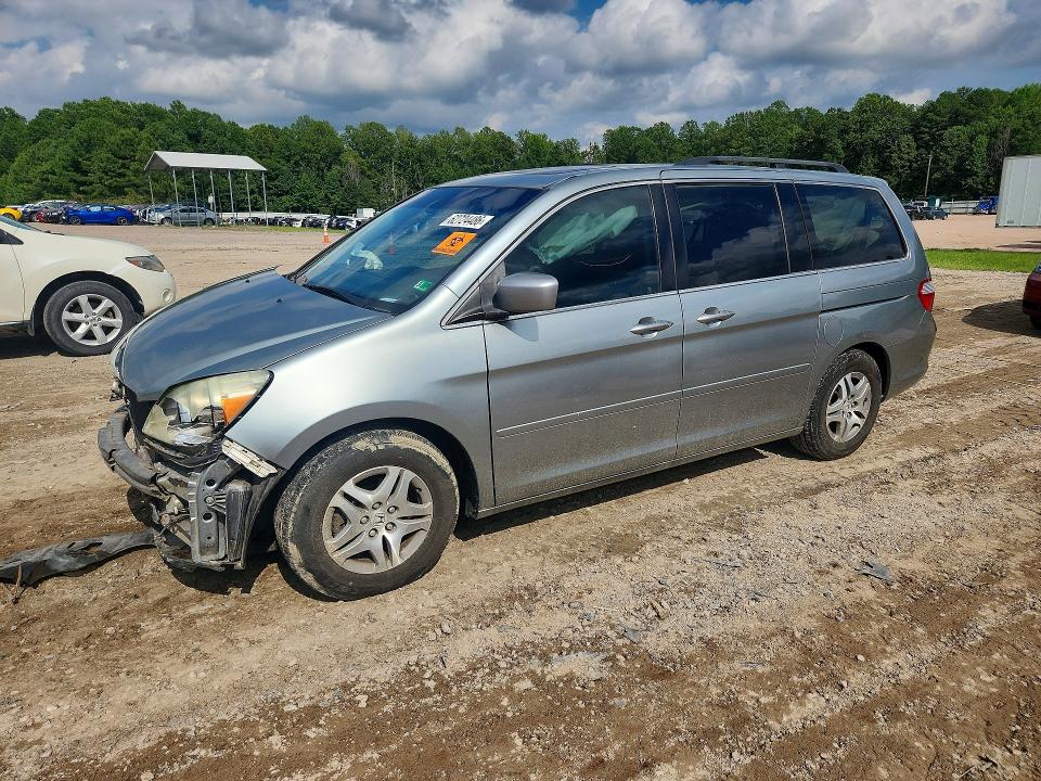 Auction sale of the 2007 Honda Odyssey, vin: 5FNRL38607B050739, lot number: 62724486