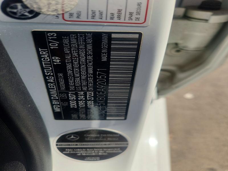 Aukcja sprzedaży 2014 Mercedes-benz E, vin: WDDHF5KB0EA920571, numer aukcji: 65523606