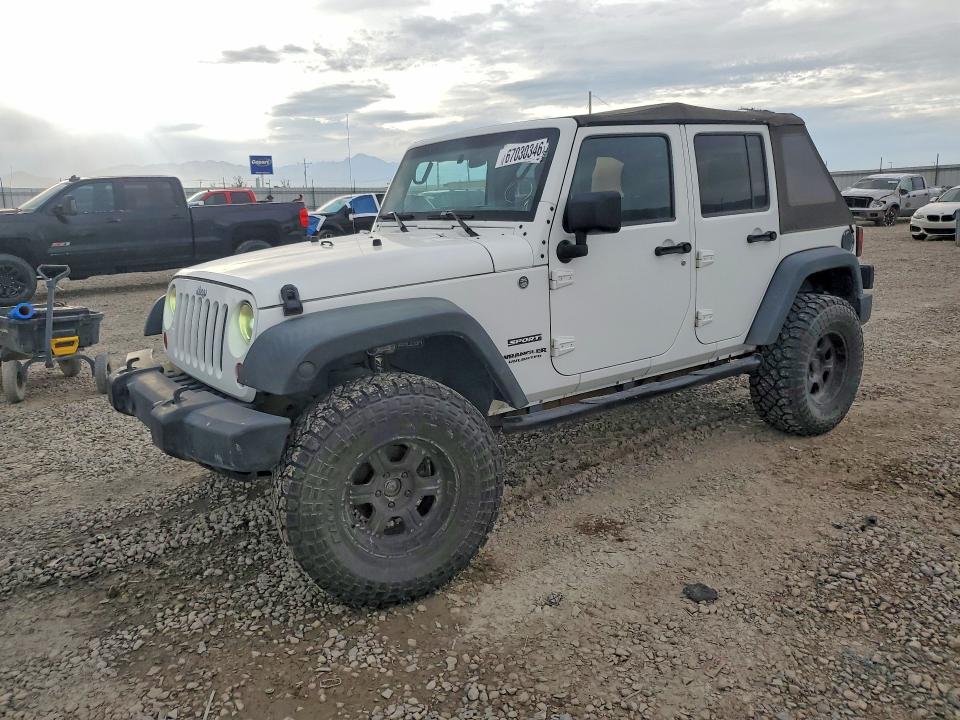 Aukcja sprzedaży 2012 Jeep Wrangler Unlimited, vin: 1C4BJWDG3CL160196, numer aukcji: 67030346