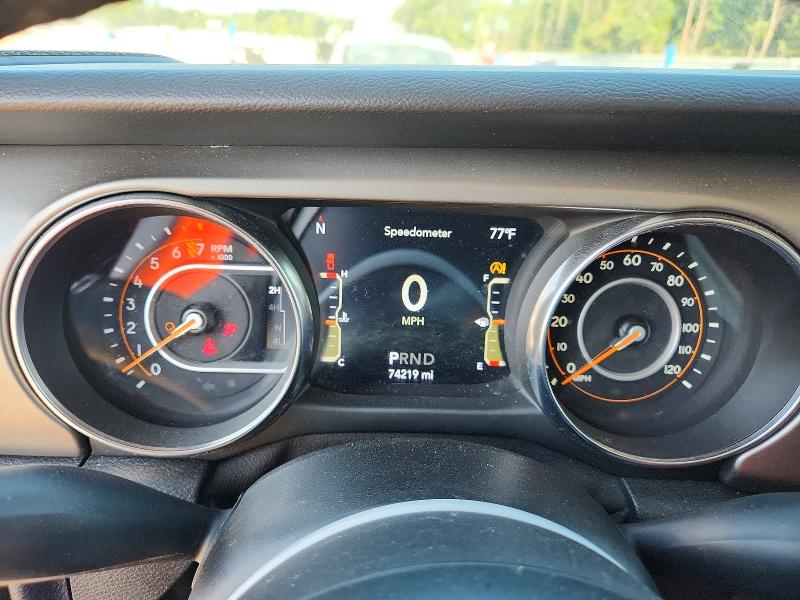 Продажа на аукционе авто 2021 Jeep Gladiator, vin: 1C6JJTAG7ML522425, номер лота: 66243586