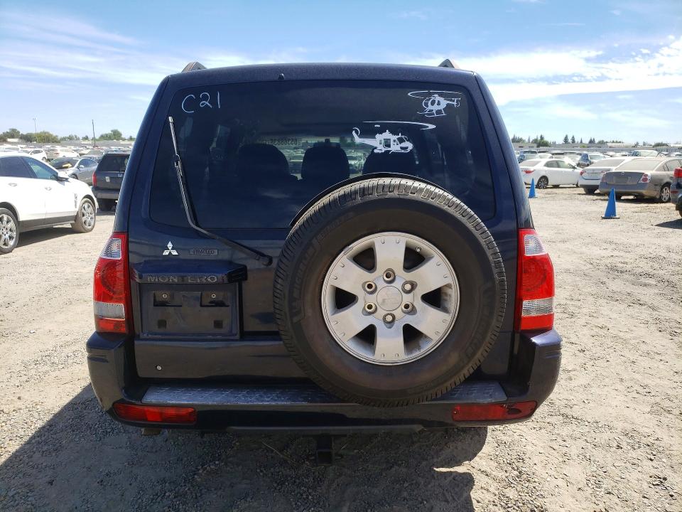 2004 Mitsubishi Montero მანქანა იყიდება აუქციონზე, vin: JA4MW51S64J010572, აუქციონის ნომერი: 65366836