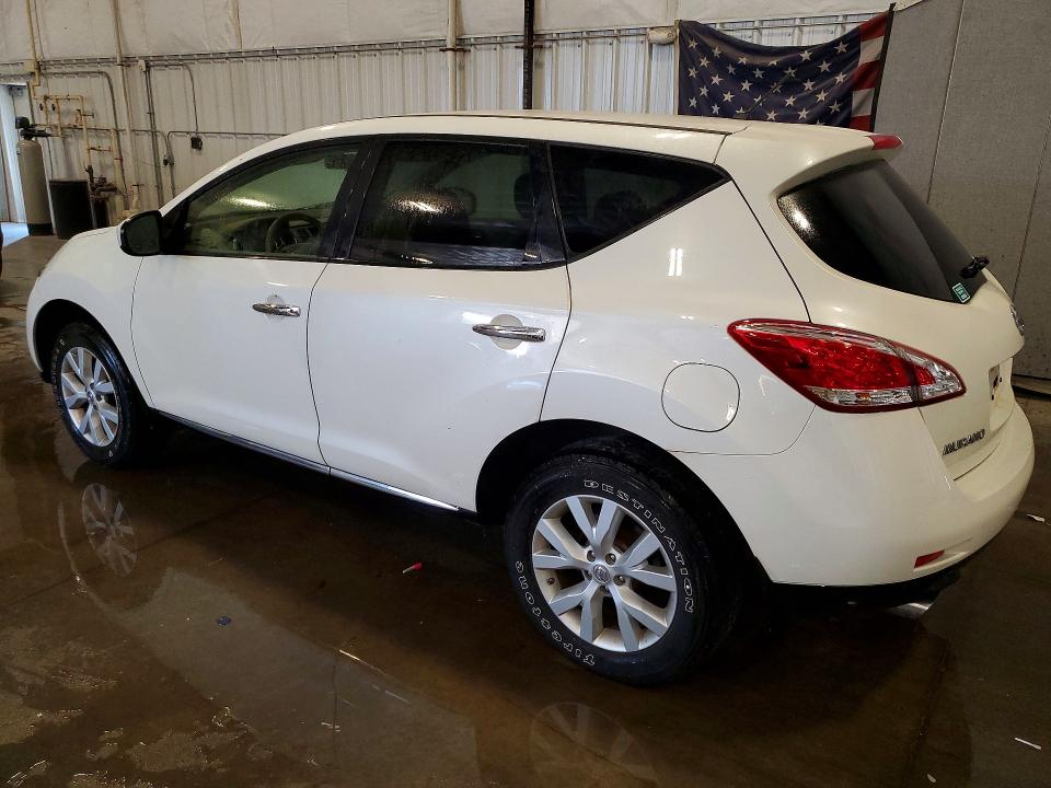 2013 Nissan Murano მანქანა იყიდება აუქციონზე, vin: JN8AZ1MW1DW309045, აუქციონის ნომერი: 65399776