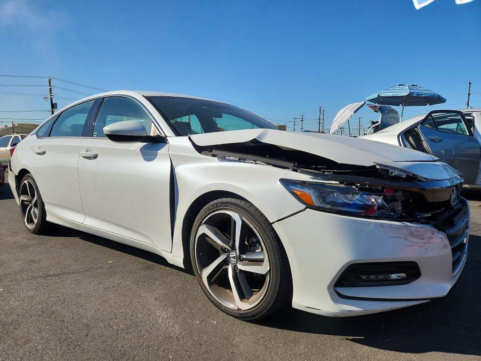 2020 Honda Accord მანქანა იყიდება აუქციონზე, vin: 1HGCV1F38LA141663, აუქციონის ნომერი: 66421546