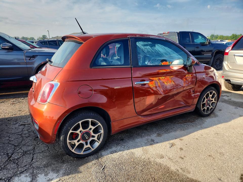 Aukcja sprzedaży 2013 Fiat 500, vin: 3C3CFFBR2DT689014, numer aukcji: 65355496