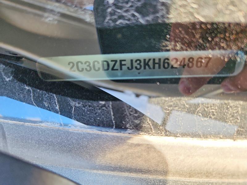 Aukcja sprzedaży 2019 Dodge Challenger, vin: 2C3CDZFJ3KH624867, numer aukcji: 61763336