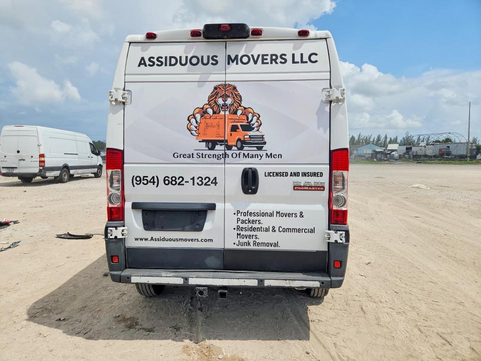 65266096 :رقم المزاد ، 3C6TRVCG4FE503093 vin ، 2015 Ram Promaster 2500 مزاد بيع