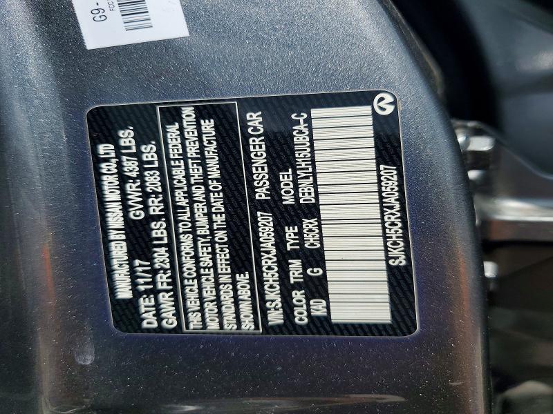 Aukcja sprzedaży 2018 Infiniti Qx30, vin: SJKCH5CRXJA059207, numer aukcji: 63259326