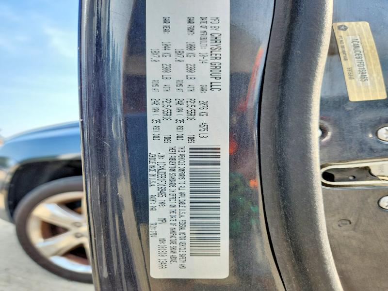 Продажа на аукционе авто 2015 Jeep Compass, vin: 1C4NJDEB1FD169465, номер лота: 64606876