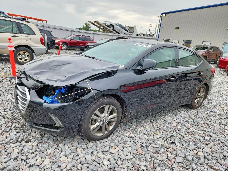 Продажа на аукционе авто 2018 Hyundai Elantra, vin: 5NPD84LF6JH381200, номер лота: 62355766