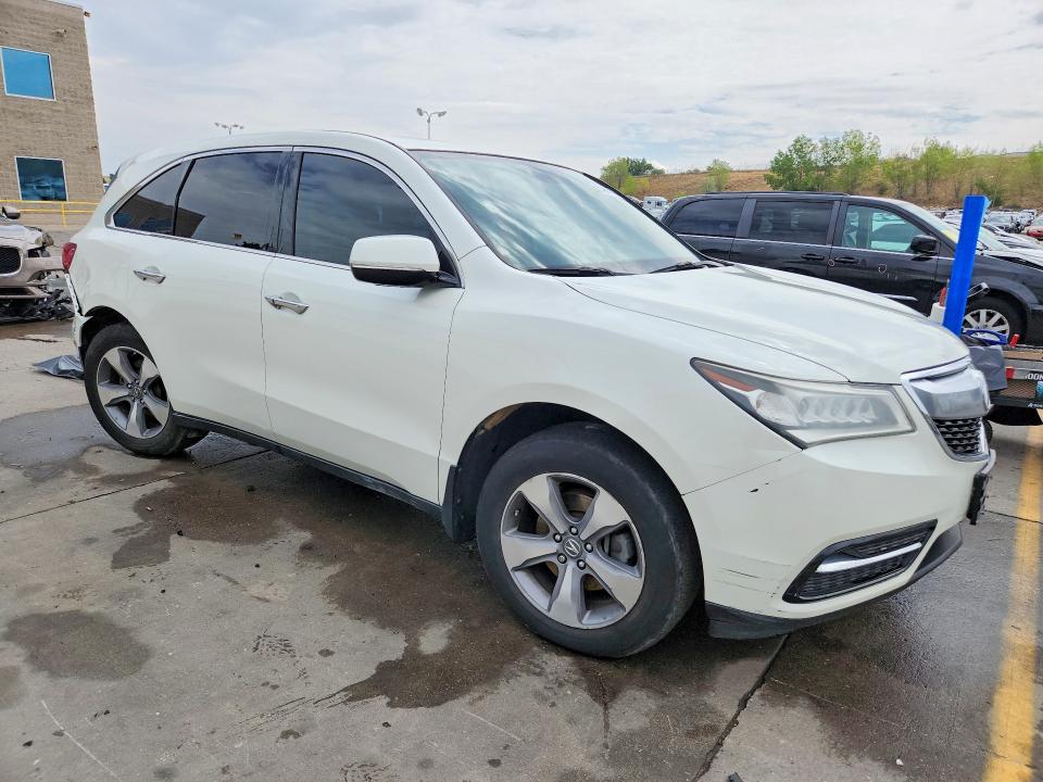Auction sale of the 2016 Acura Mdx, vin: 5FRYD4H25GB007296, lot number: 65036996