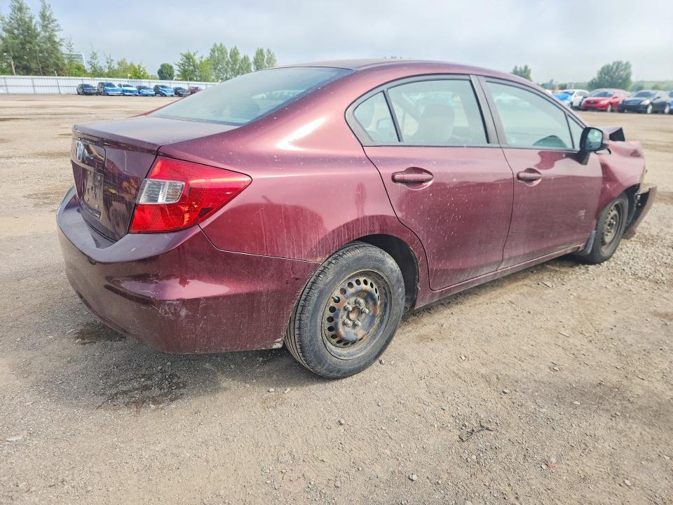 Aukcja sprzedaży 2012 Honda Civic, vin: 2HGFB2F43CH027821, numer aukcji: 64908146