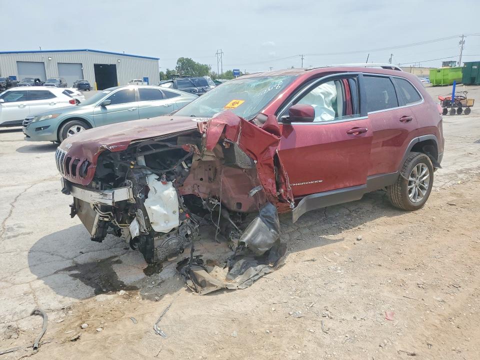 64052036 :رقم المزاد ، 1C4PJLLB7LD653268 vin ، 2020 Jeep Cherokee مزاد بيع