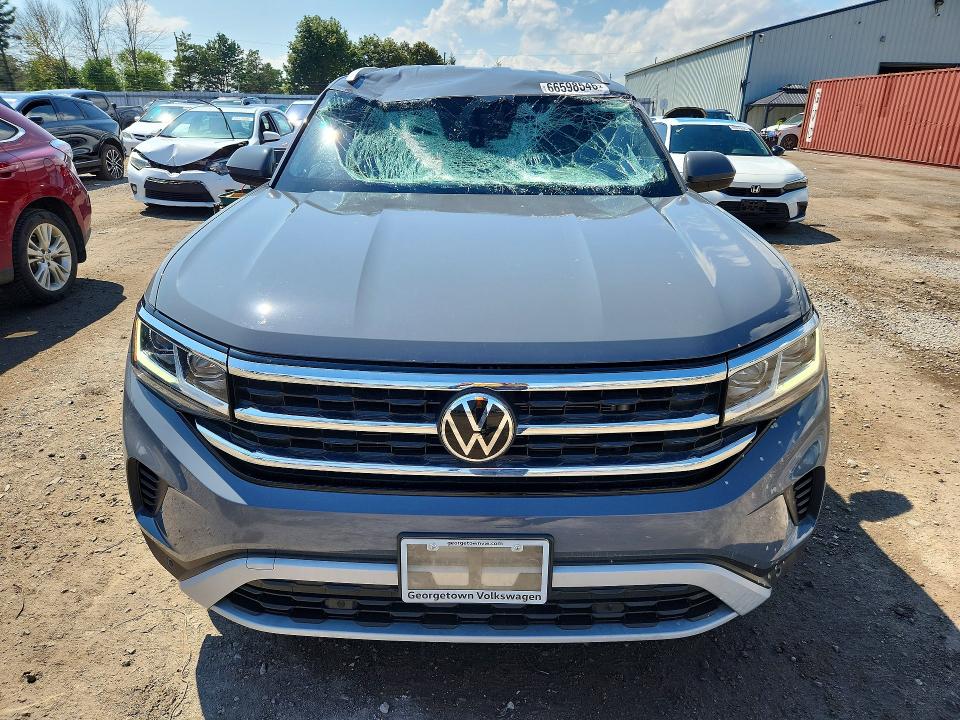 66598546 :رقم المزاد ، 1V2LC2CA0MC227227 vin ، 2021 Volkswagen Atlas Cross Sport مزاد بيع