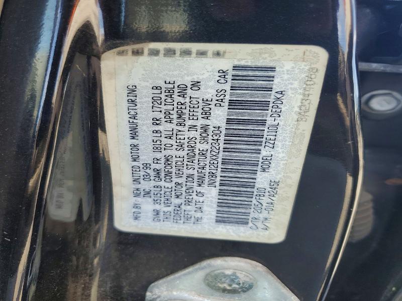 Продажа на аукционе авто 1999 Toyota Corolla, vin: 1NXBR12EXXZ234304, номер лота: 64810606