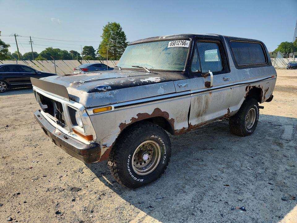 Aukcja sprzedaży 1978 Ford Bronco, vin: U15SLBA4512, numer aukcji: 65012766