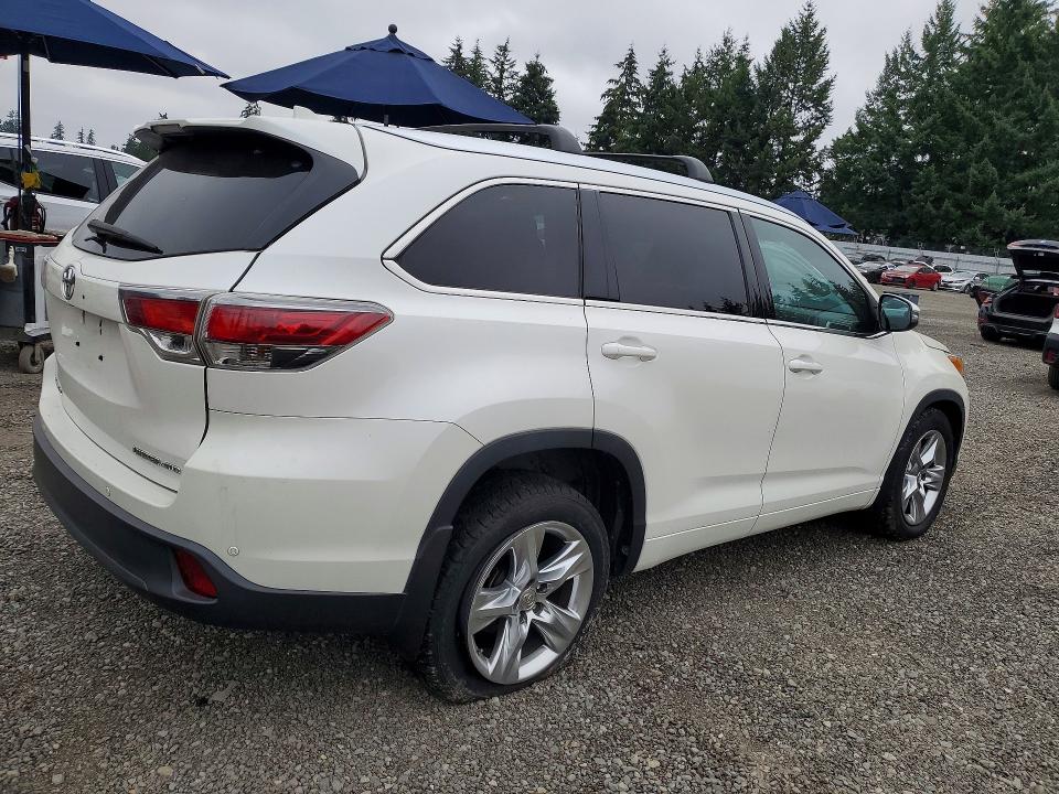 Aukcja sprzedaży 2015 Toyota Highlander, vin: 5TDDKRFH2FS205225, numer aukcji: 63323746