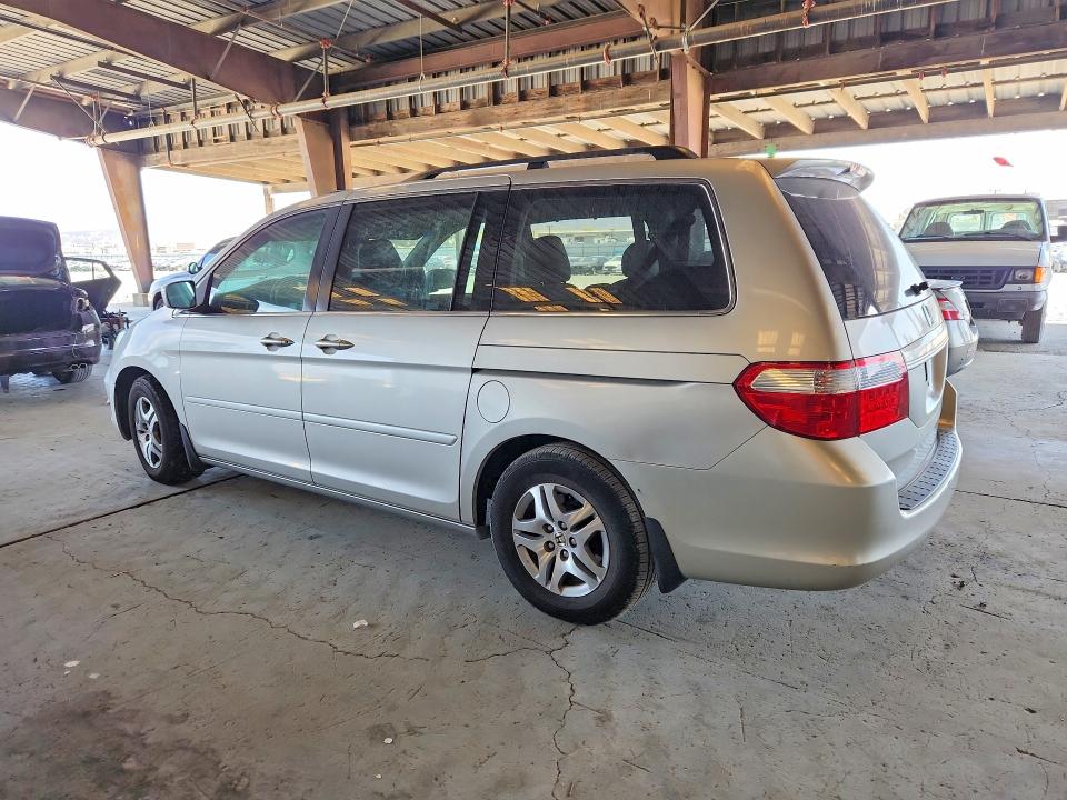 2005 Honda Odyssey მანქანა იყიდება აუქციონზე, vin: 5FNRL38625B027847, აუქციონის ნომერი: 64109526