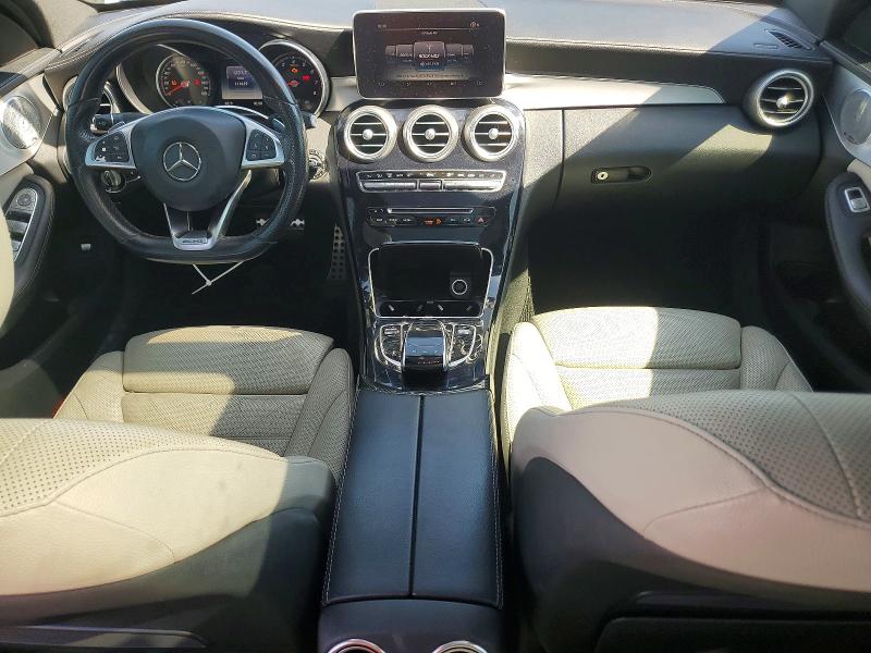 2015 Mercedes-benz C მანქანა იყიდება აუქციონზე, vin: 55SWF4JB6FU054508, აუქციონის ნომერი: 66130376