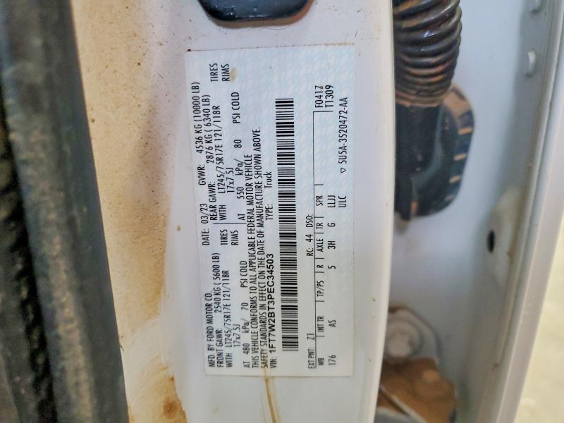 2023 Ford F250 მანქანა იყიდება აუქციონზე, vin: 1FT7W2BT3PEC34503, აუქციონის ნომერი: 64554536