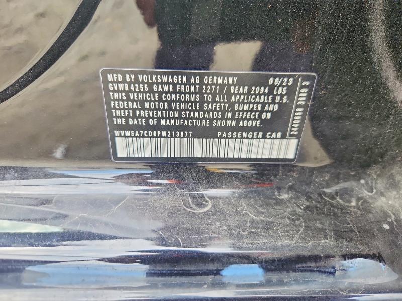 Aukcja sprzedaży 2023 Volkswagen Gti, vin: WVWSA7CD6PW213877, numer aukcji: 67062856