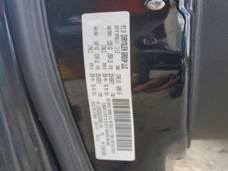 66001496 :رقم المزاد ، 2C4RDGEGXER230863 vin ، 2014 Dodge Grand Caravan مزاد بيع