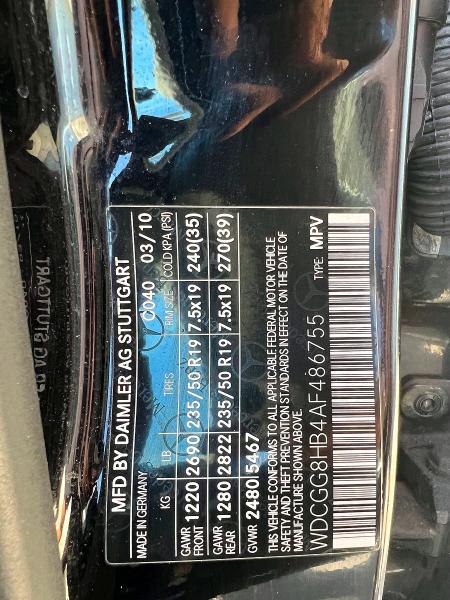 Продаж на аукціоні авто 2010 Mercedes-benz Glk, vin: WDCGG8HB4AF486755, номер лоту: 66976426