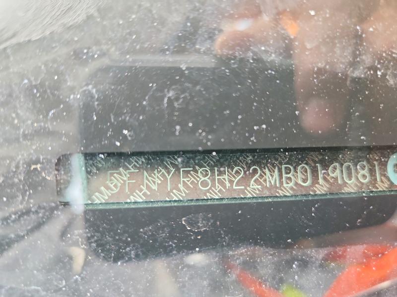 2021 Honda Passport მანქანა იყიდება აუქციონზე, vin: 5FNYF8H22MB019081, აუქციონის ნომერი: 66139506