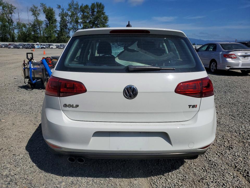 2017 Volkswagen Golf მანქანა იყიდება აუქციონზე, vin: 3VW217AUXHM006829, აუქციონის ნომერი: 64778296