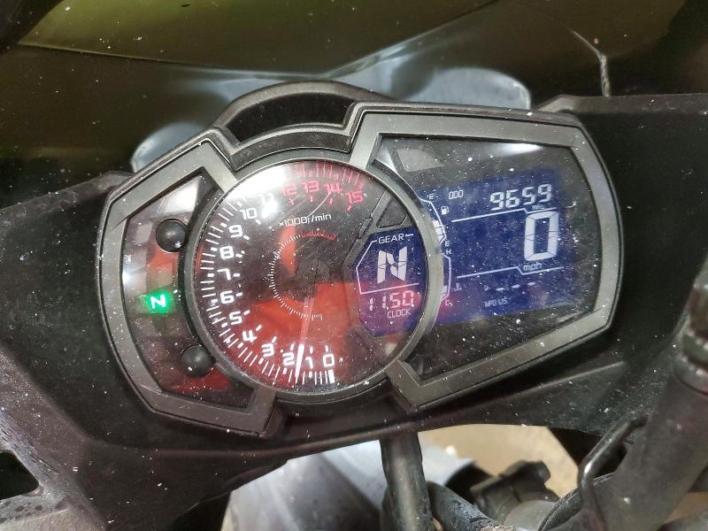 63898246 :رقم المزاد ، JKAEXKH16MDAC2148 vin ، 2021 Kawasaki Ex400 مزاد بيع