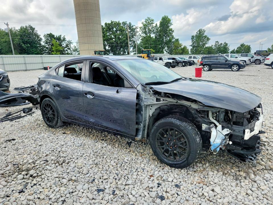 65815086 :رقم المزاد ، JM1BM1T78F1237401 vin ، 2015 Mazda 3 مزاد بيع