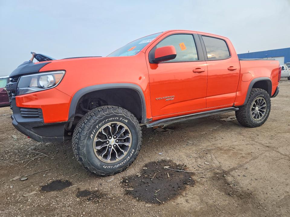 65196746 :رقم المزاد ، 1GCGTEEN7M1230237 vin ، 2021 Chevrolet Colorado مزاد بيع