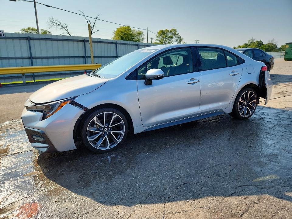 63759956 :رقم المزاد ، JTDS4RCE3LJ003126 vin ، 2020 Toyota Corolla مزاد بيع