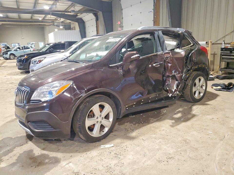 2015 Buick Encore მანქანა იყიდება აუქციონზე, vin: KL4CJASB3FB163456, აუქციონის ნომერი: 65723946