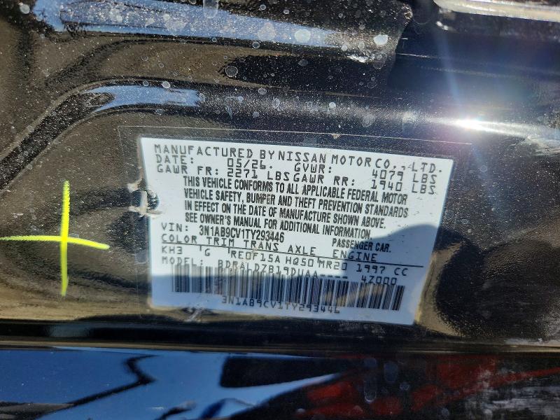 Aukcja sprzedaży 2026 Nissan Sentra, vin: 3N1AB9CV1TY293446, numer aukcji: 66972386